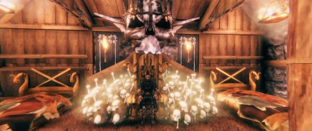 Трон в вальхейм