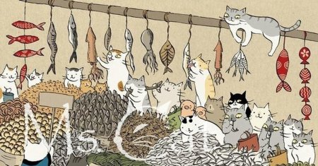 Иллюстрация кот