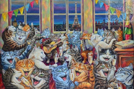 Коты художница мартина коппенс