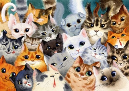 Много котиков