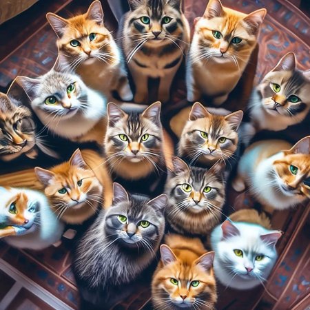 Много котов