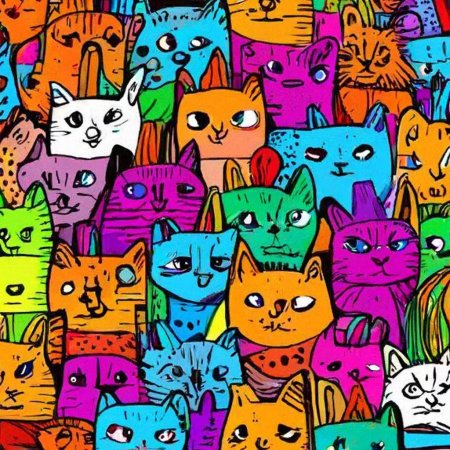 Много котиков