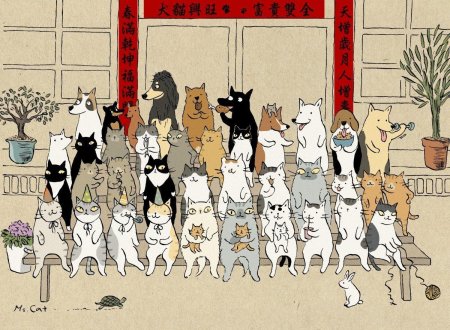 Много котов