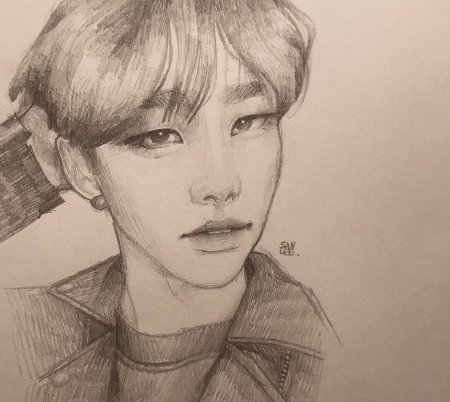 Стрей кидс рисунки карандашом