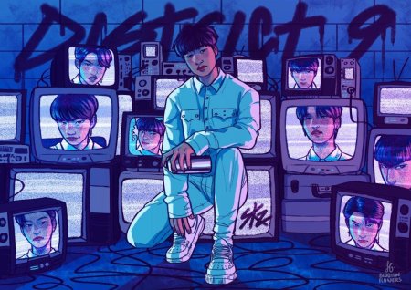 Stray kids фан арт