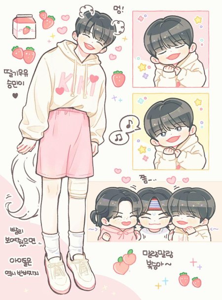 Аниме милые рисунки