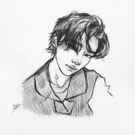 Стрей кидс рисунки карандашом