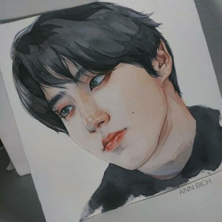 Акварельные портреты