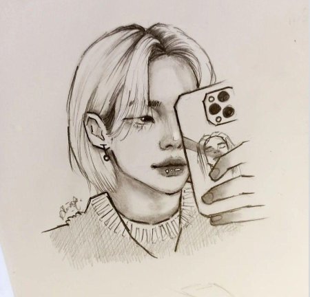 Стрей кидс рисунки для срисовки