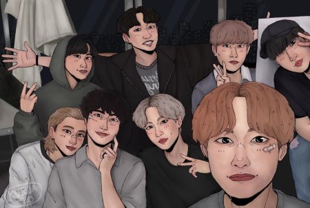 Группа бтс аниме