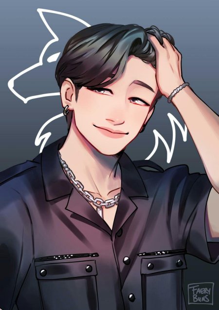 Феликс stray kids арт