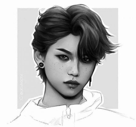 Феликс stray kids арт