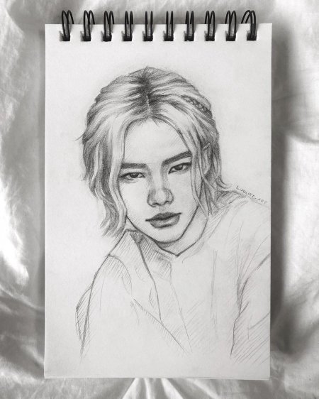 Хёнджин рисунок