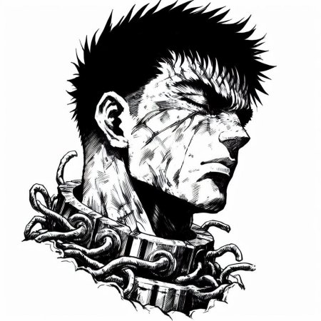 Берсерк эскиз