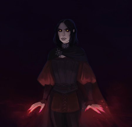 Серана скайрим арт