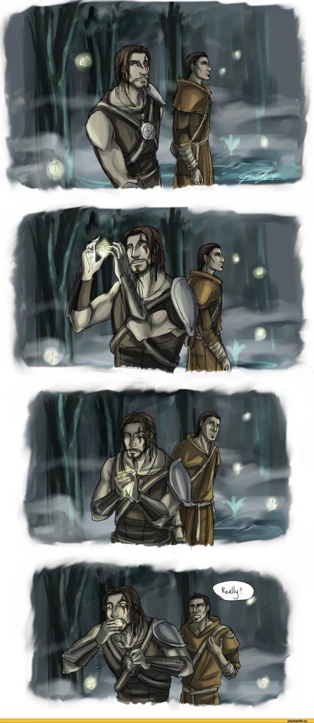 Скайрим комиксы бриньольф