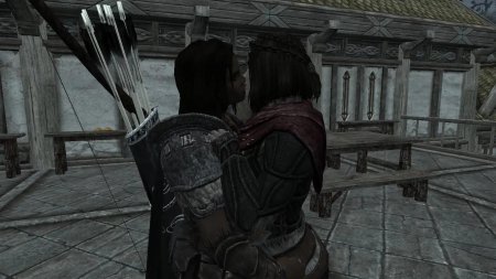 Серана и довакин любовь