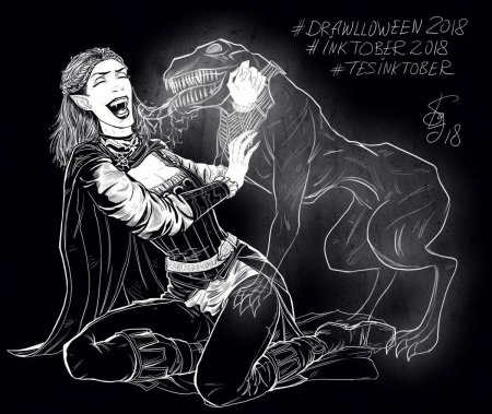 Серана и довакин любовь