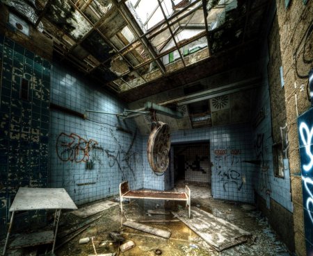 Заброшенная психиатрическая больница