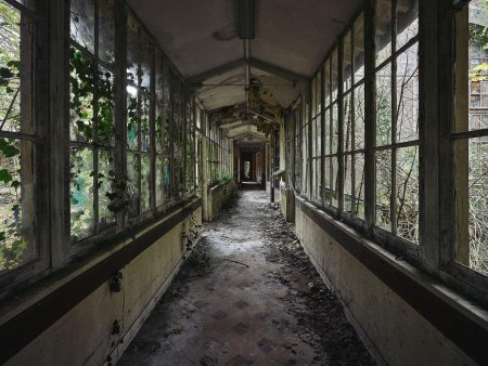 Abandoned building aesthetic