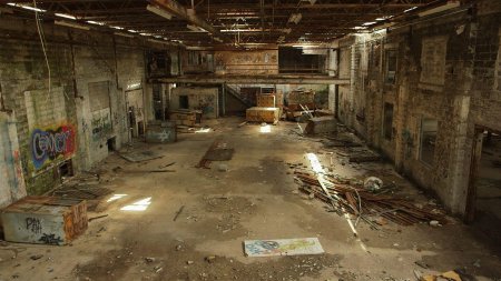 Заброшенный завод изнутри