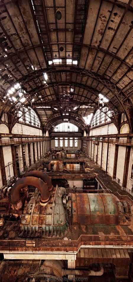 Заброшенная электростанция