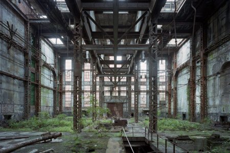Заброшенная электростанция