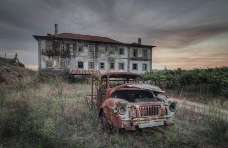 Римини заброшенная вилла