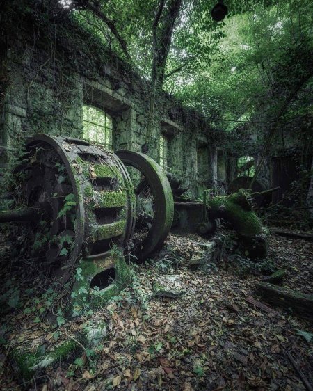 Водяная мельница франция