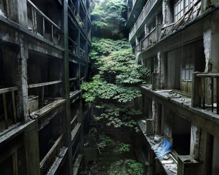 Остров хасима япония