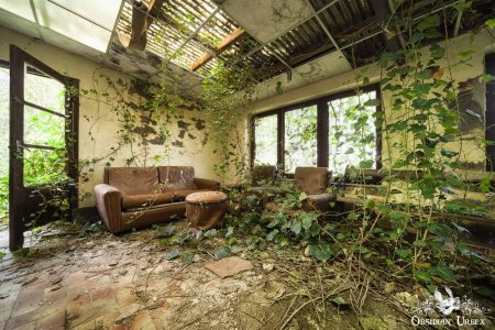 Заброшенный отель baker сша