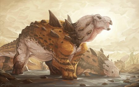 Динозавр арт