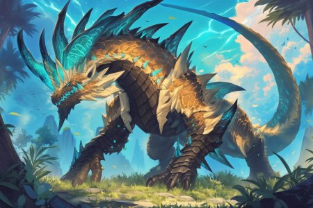 Дракон сказочный