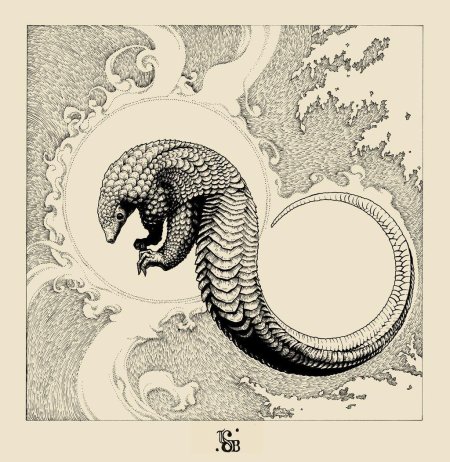 Тату эскиз змеи