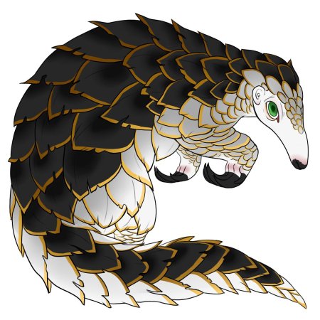 Панголин животное