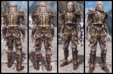 Латная броня скайрим