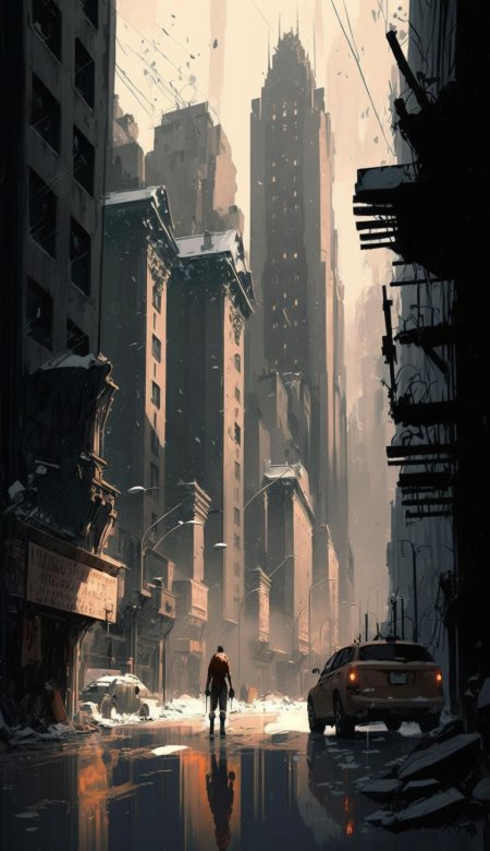 Город пейзаж