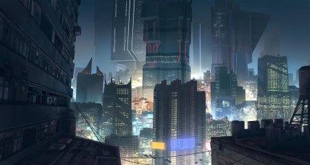 Город найт сити cyberpunk