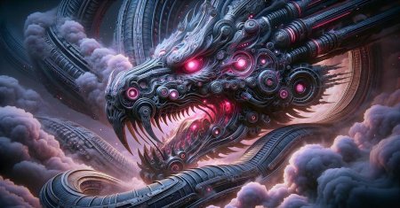 Дракон робот