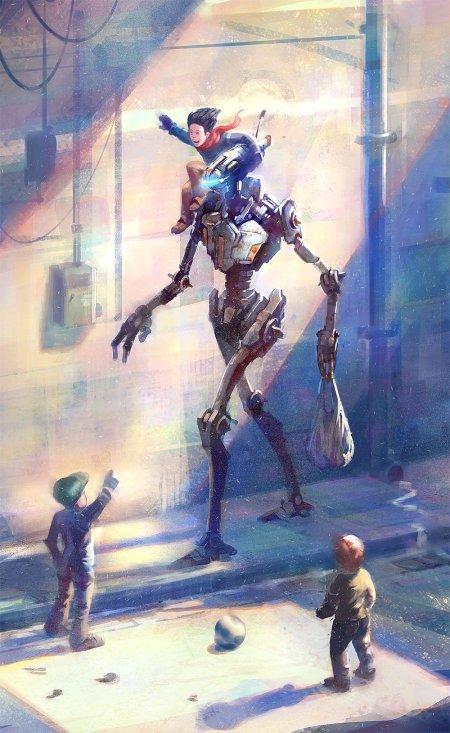 Робот концепт арт