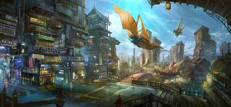 Фантастические города