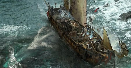 Ассасин крид арт корабль