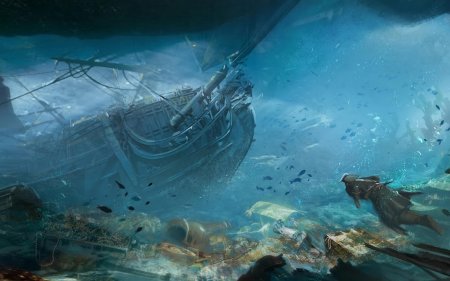 Ассасин крид затонувшие корабли