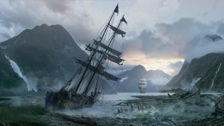 Skull and bones летучий голландец