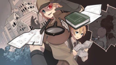 Детектив девочка-детектив аниме