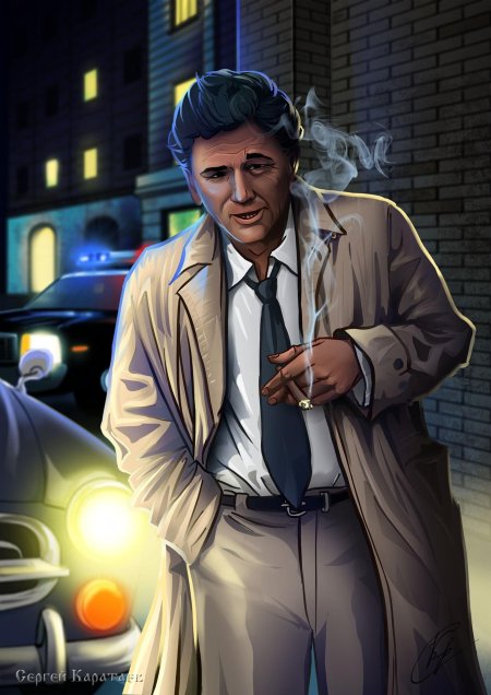 Детектив коломбо арт