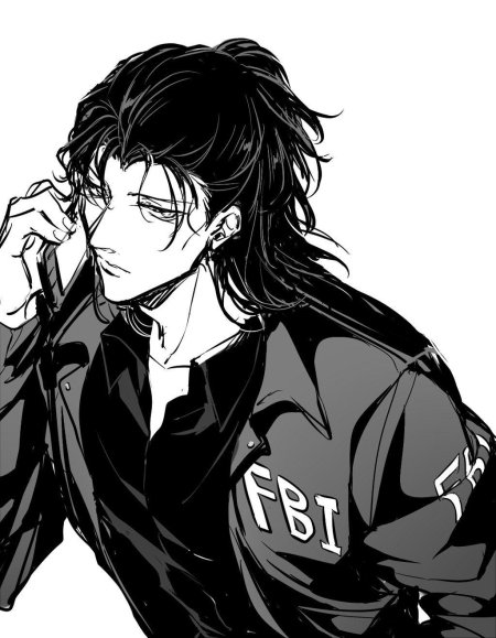 Парень детектив арт