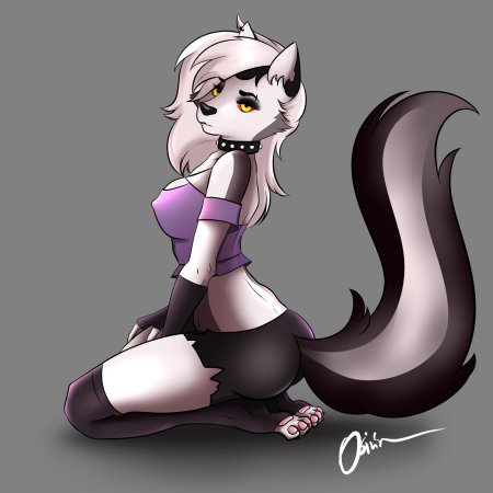 Фурри девушка