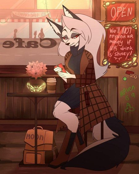 Loona helluva boss art