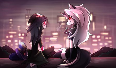 Октавия helluva boss